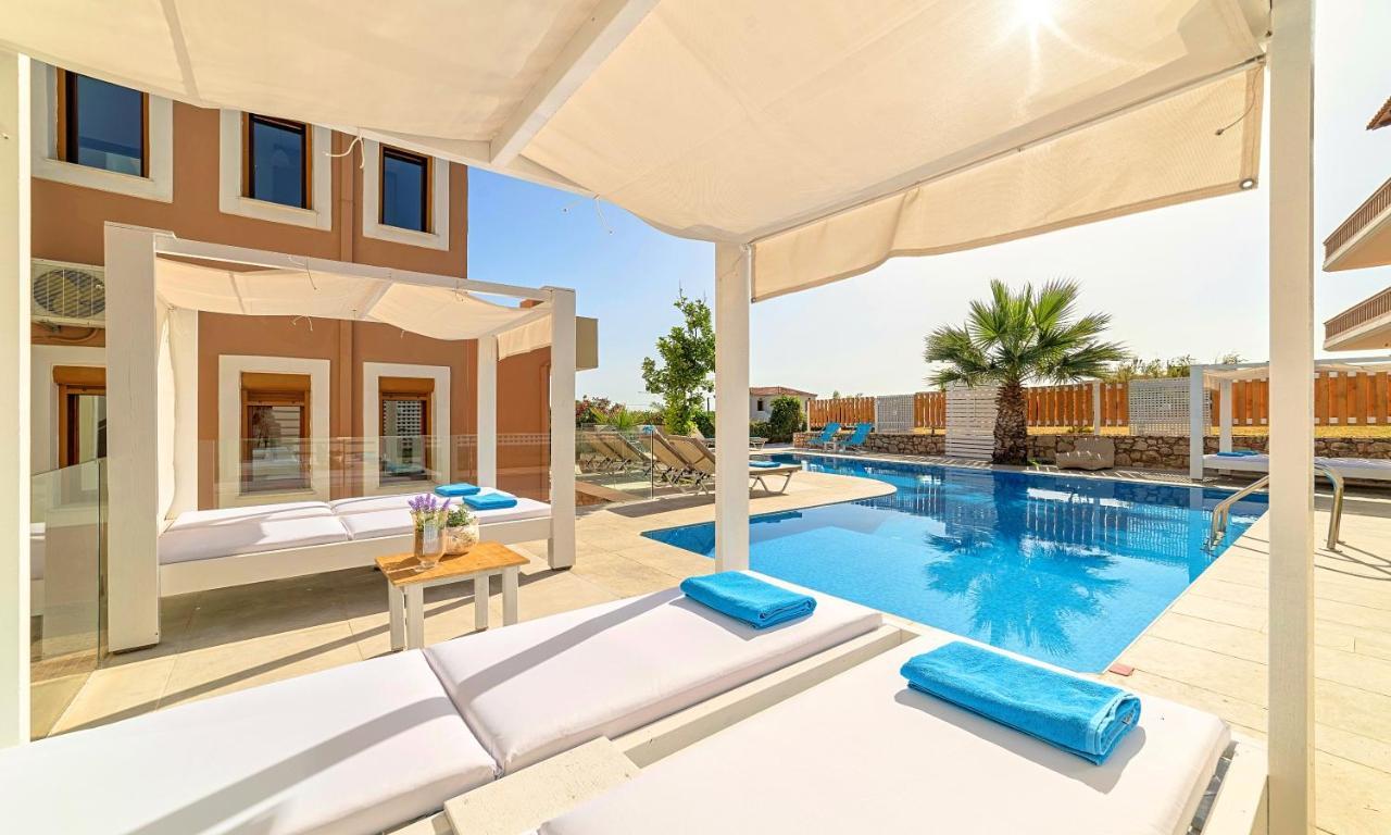 Island Villa Heated Pool Georgioupoli Dış mekan fotoğraf