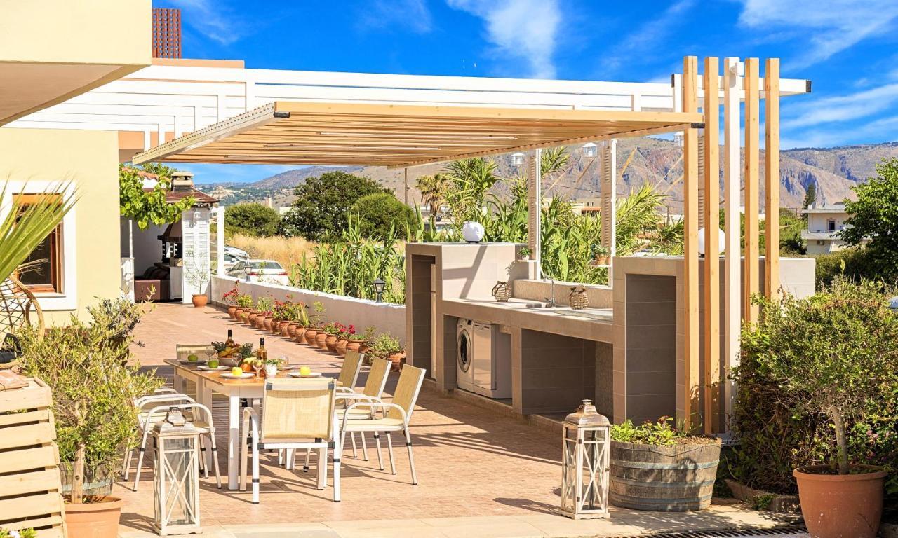 Island Villa Heated Pool Georgioupoli Dış mekan fotoğraf
